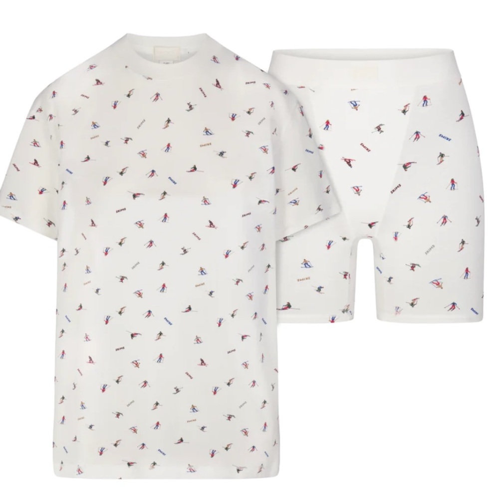 BNWT Skims T-shirt and Boxer Set